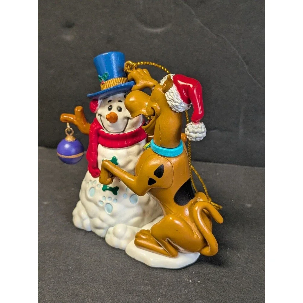 Vintage Christmas Scooby Doo Ornament SET/LOT of 4 Hanna-Barbera